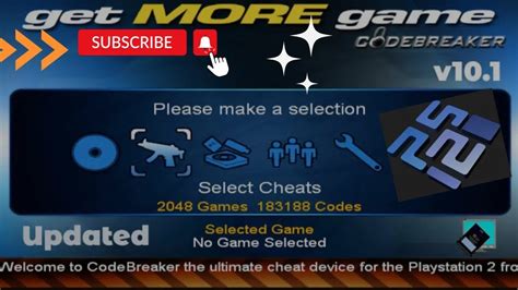 pcsx2 codebreaker|More.